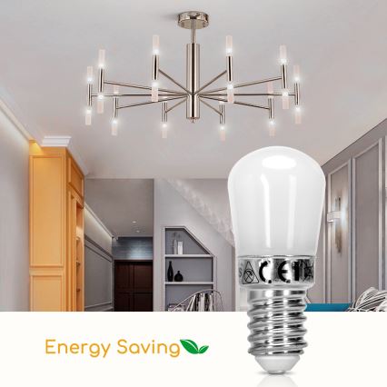 Lampadina LED per frigorifero T22 E14/2W/230V 6500K - Aigostar