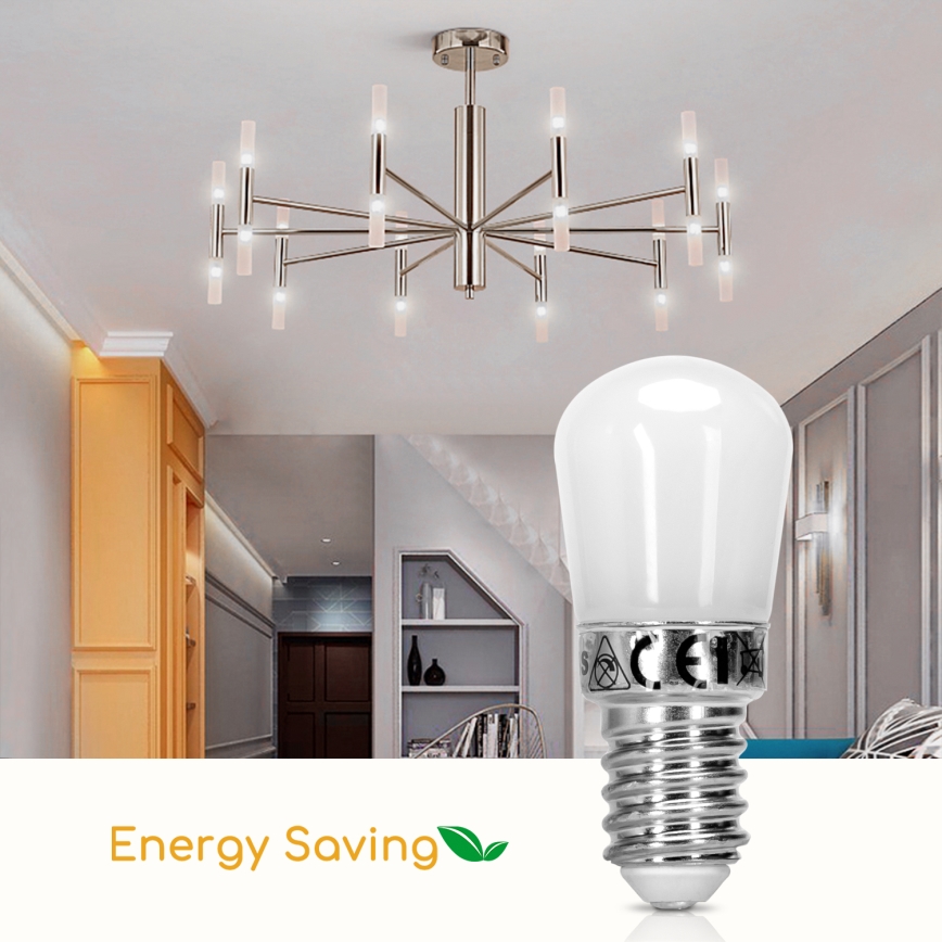 Lampadina LED per frigorifero T22 E14/2W/230V 6500K - Aigostar