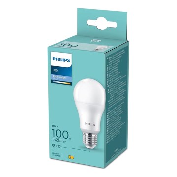 Lampadina LED Philips A60 E27/13W/230V 6500K