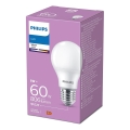 Lampadina LED Philips A60 E27/8W/230V 3000K