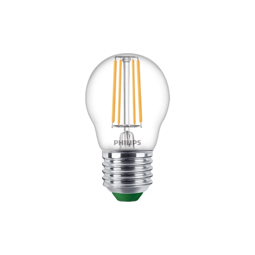 Lampadina LED Philips ULTRAEFFICIENT VINTAGE P45 E27/1,2W/230V 2700K