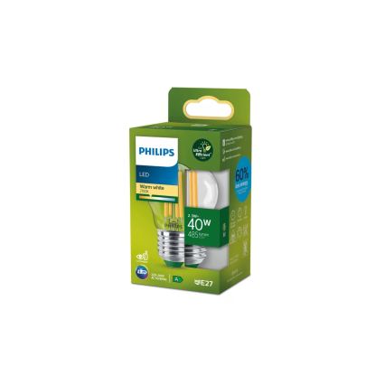 Lampadina LED Philips ULTRAEFFICIENT VINTAGE P45 E27/2,3W/230V 2700K