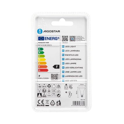 Lampadina LED R50 E14/7W/230V 3000K - Aigostar