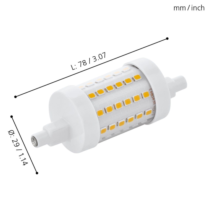 Lampadina LED R7S/7W/230V 2700K 78 mm - Eglo 11829