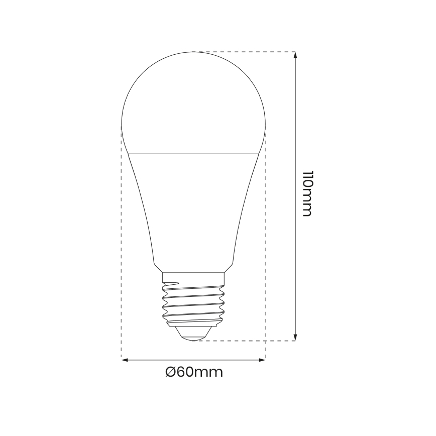 Lampadina LED RGB dimmerabile A60 E27/8W/230V 2700-6500K Wi-Fi Tuya