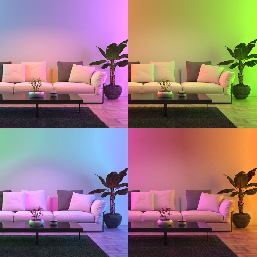 Lampadina LED RGB dimmerabile A70 E27/11W/230V 2700-6500K Wi-Fi Tuya