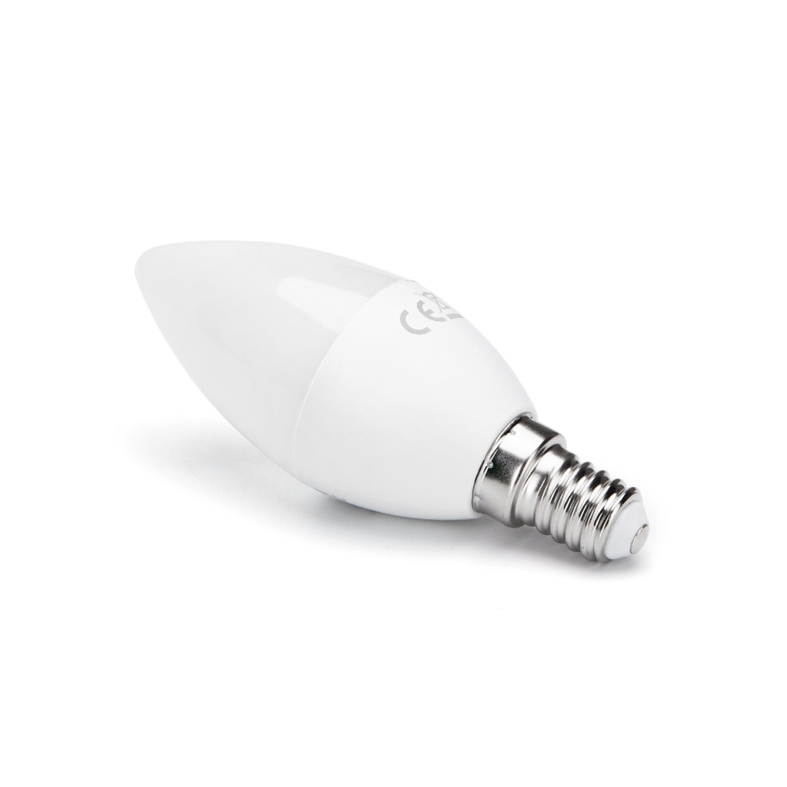 Lampadina LED RGB dimmerabile E14/4,8W/230V 3000K + telecomando - Aigostar