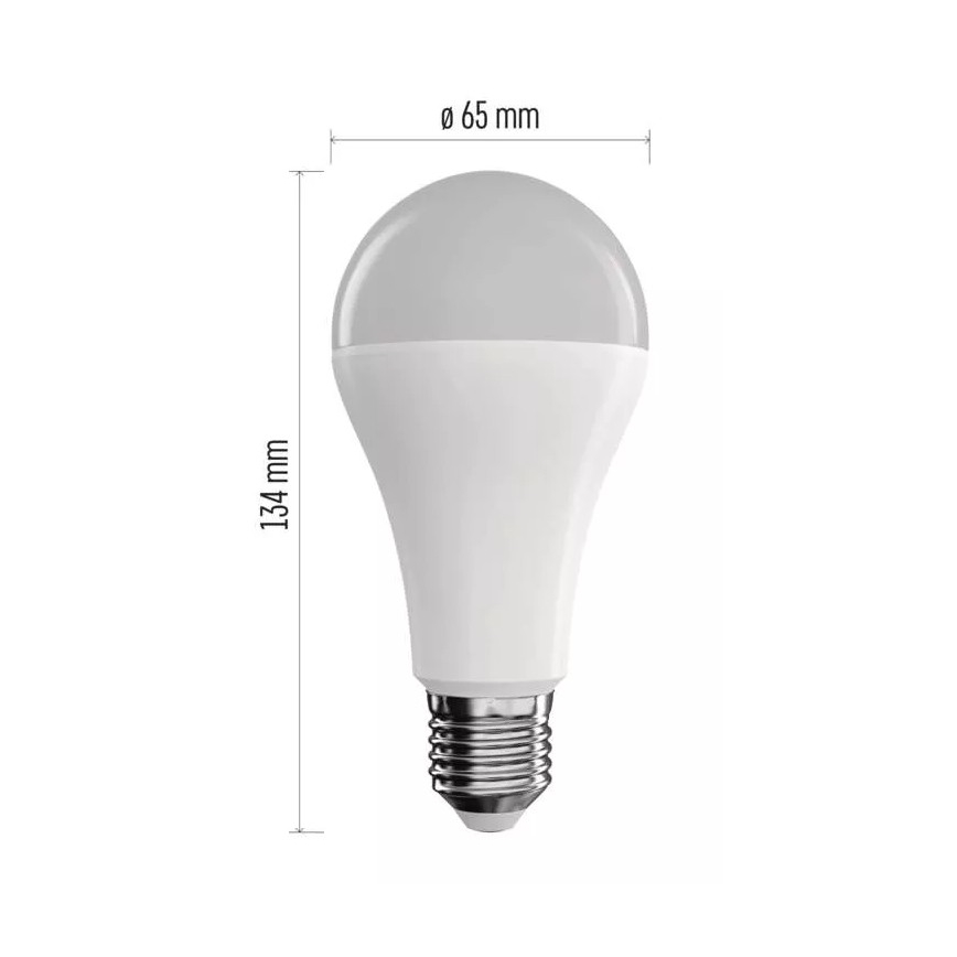 Lampadina LED RGB dimmerabile GoSmart A65 E27/14W/230V 2700-6500K Wi-Fi Tuya