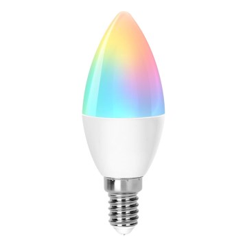 Lampadina LED RGBW dimmerabile C37 E14/4,9W/230V 2700-6500K - Aigostar