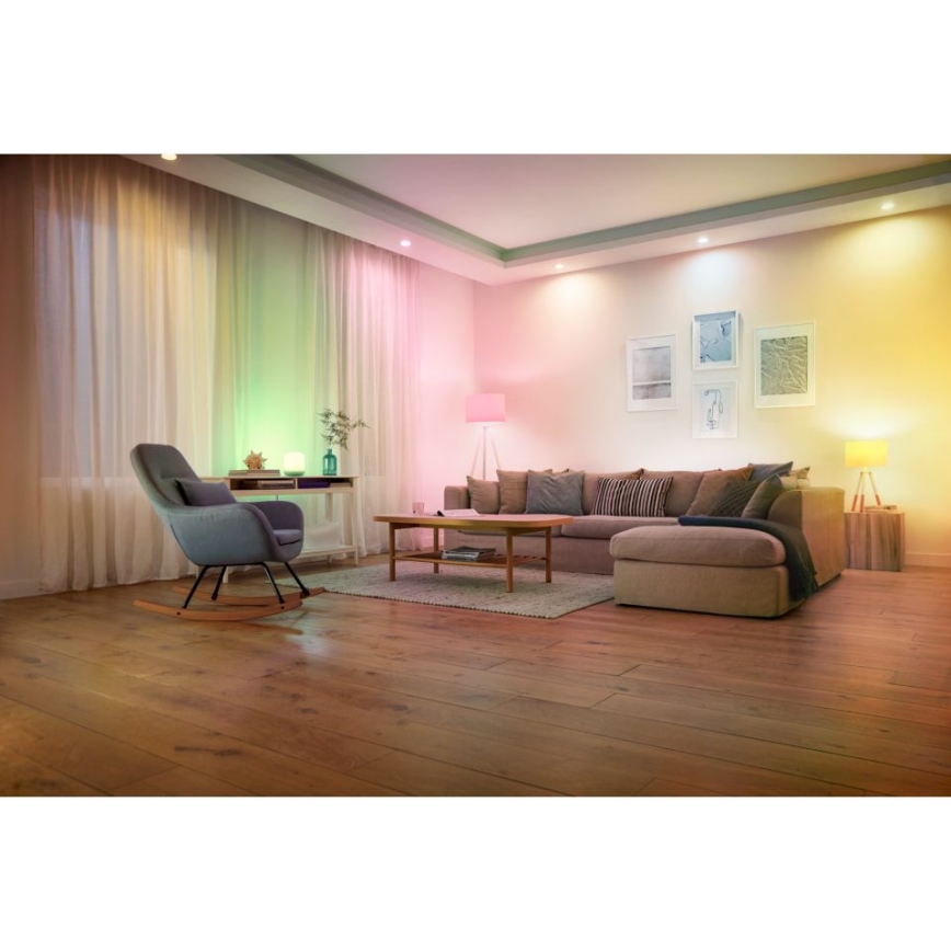 Lampadina LED RGBW dimmerabile E27/8,5W/230V 3000-6500K Wi-Fi - Reality