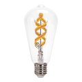 Lampadina LED RGBW dimmerabile FILAMENT MESH Smart ST64 E27/4,9W/230V 2700K - Aigostar