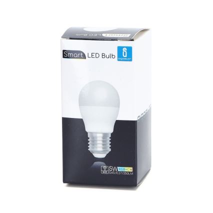 Lampadina LED RGBW dimmerabile G45 E27/5W/230V 3000-6500K Wi-Fi - Aigostar