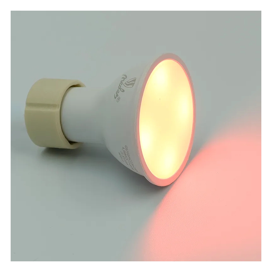 Lampadina LED RGBW dimmerabile GU10/4,5W/230V 2700-6500K Wi-Fi Tuya