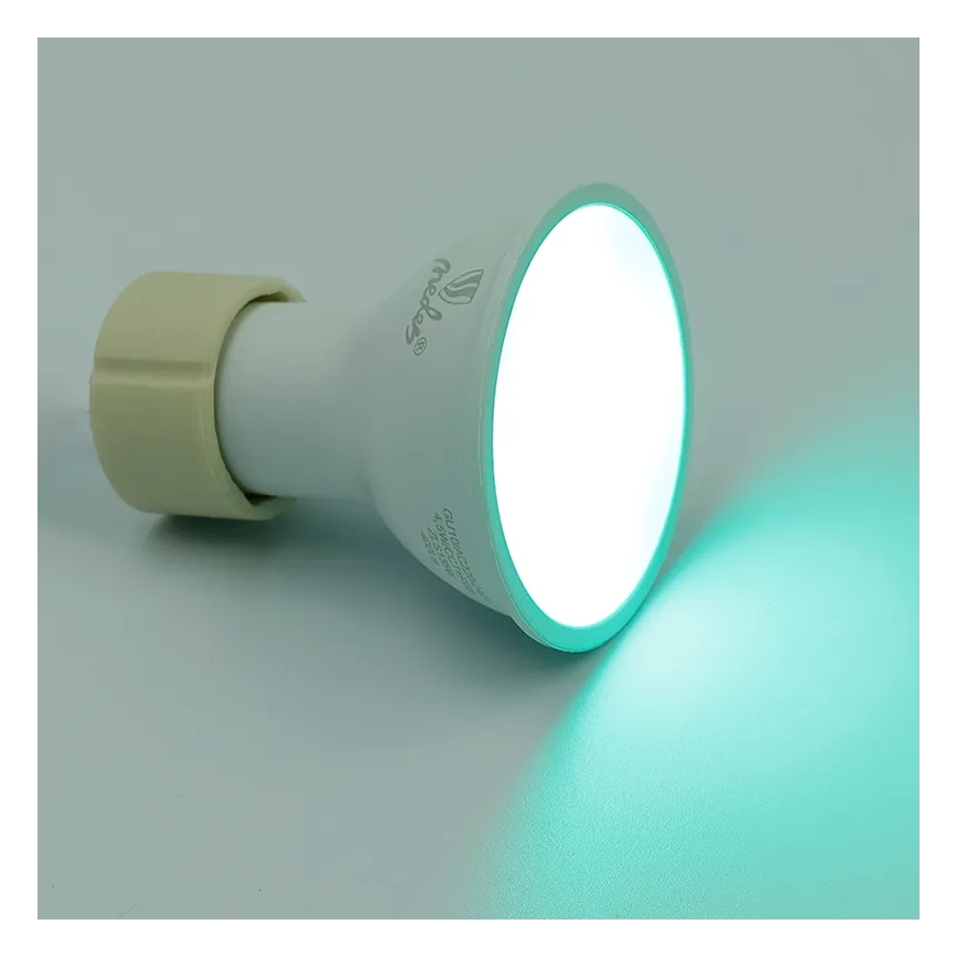 Lampadina LED RGBW dimmerabile GU10/4,5W/230V 2700-6500K Wi-Fi Tuya