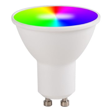 Lampadina LED RGBW dimmerabile GU10/5,5W/230V 3000-6500K Wi-Fi
