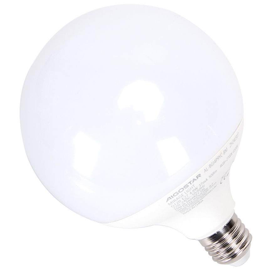 Lampadina LED RGBW dimmerabile MESH G120 E27/4,9W/230V 2700-6500K + telecomando - Aigostar