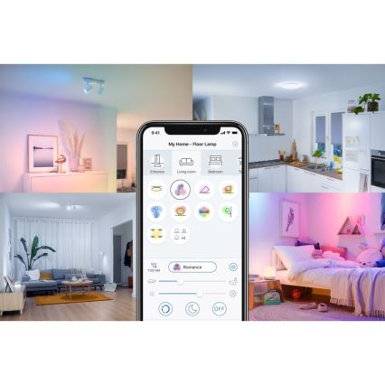Lampadina LED RGBW Dimmerabile PAR16 GU10/4,7W/230V 2200-6500K CRI 90 Wi-Fi - WiZ