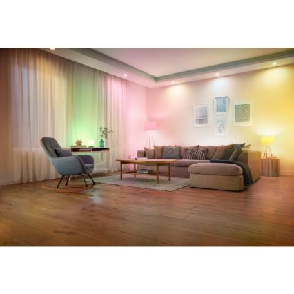 Lampadina LED RGBW Dimmerabile PAR16 GU10/4,7W/230V 2200-6500K CRI 90 Wi-Fi - WiZ