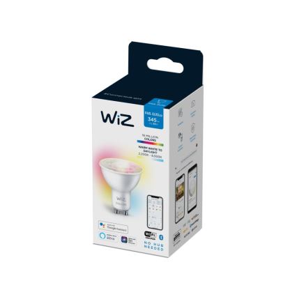 Lampadina LED RGBW Dimmerabile PAR16 GU10/4,7W/230V 2200-6500K CRI 90 Wi-Fi - WiZ