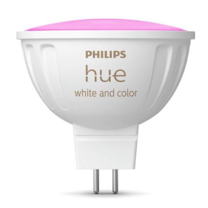 Lampadina LED RGBW dimmerabile Philips Hue White And Color Ambiance GU5,3/MR16/6,3W/12V 2000-6500K