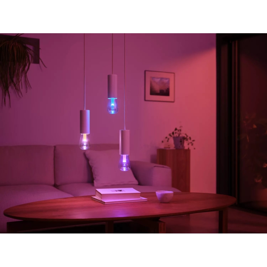 Lampadina LED RGBW dimmerabile Philips Hue White And Color Ambiance E27/6,8W/230V 2000-6500K