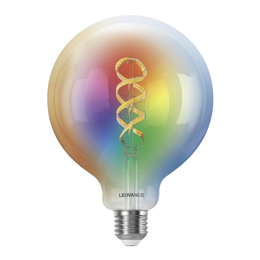 Lampadina LED RGBW dimmerabile SMART+ FILAMENT E27/4,8W/230V 2700-6500K Wi-Fi - Ledvance