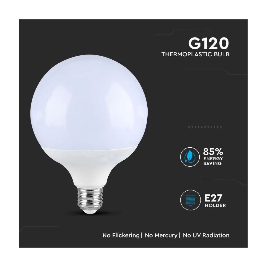 Lampadina LED SAMSUNG CHIP G120 E27/18W/230V 6400K