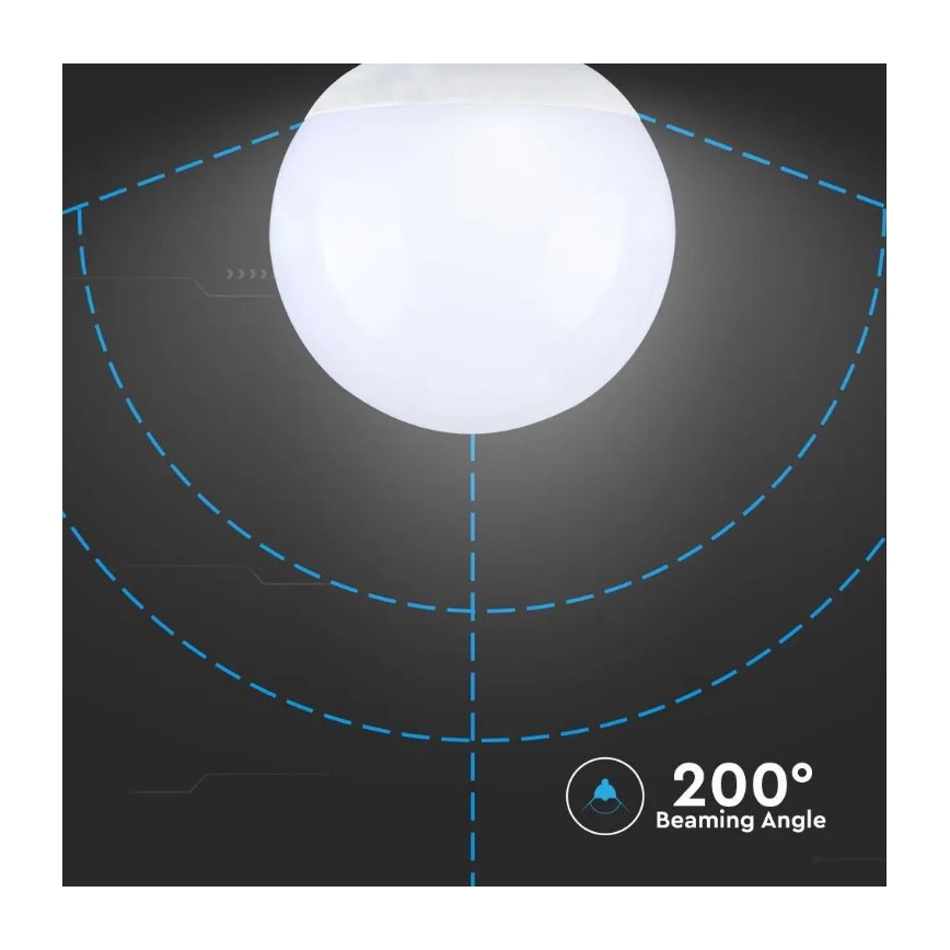 Lampadina LED SAMSUNG CHIP G120 E27/18W/230V 6400K