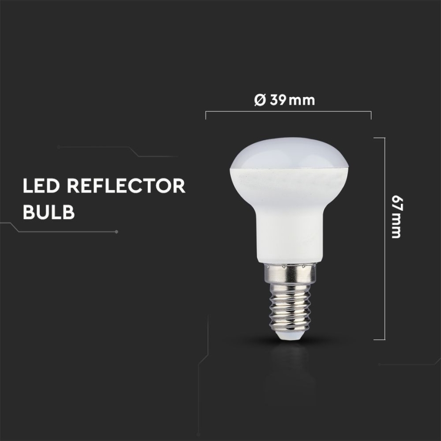 Lampadina LED SAMSUNG CHIP R39 E14/2,9W/230V 6500K