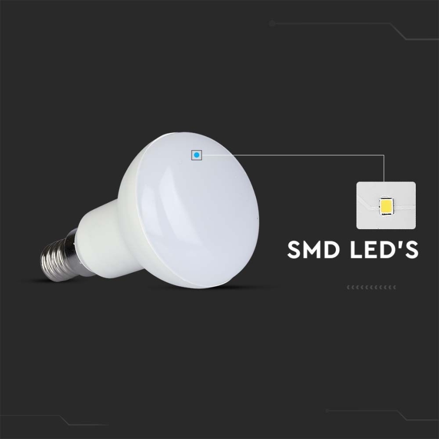 Lampadina LED SAMSUNG CHIP R50 E14/4,8W/230V 3000K