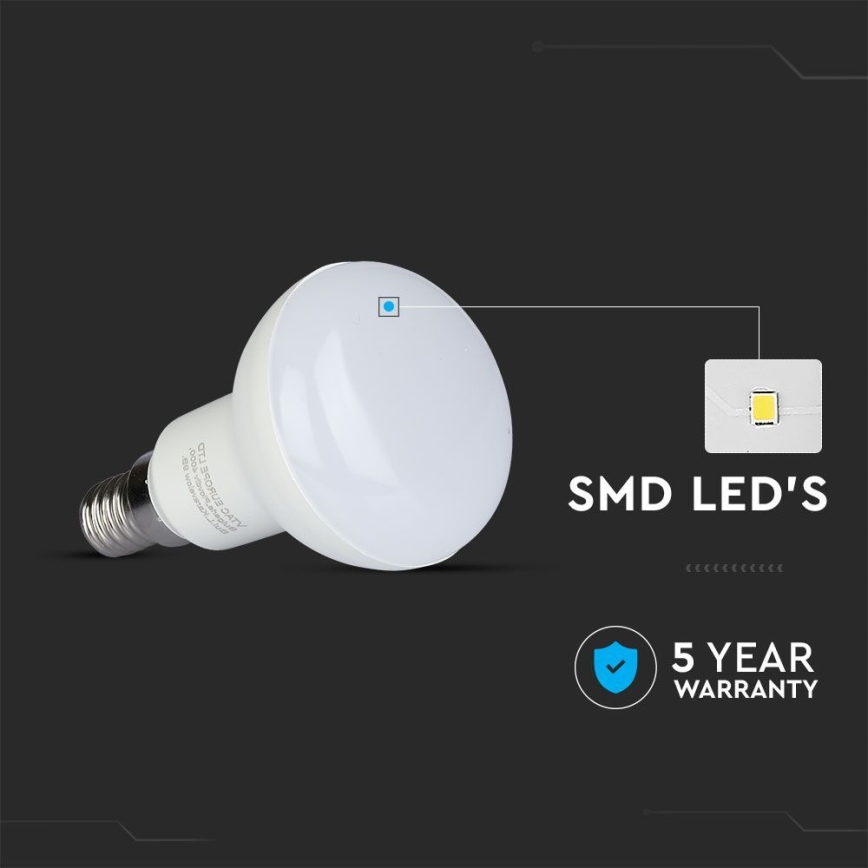 Lampadina LED SAMSUNG CHIP R50 E14/4,8W/230V 6500K