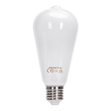 Lampadina LED ST64 E27/12W/230V 320° 2700K - Aigostar