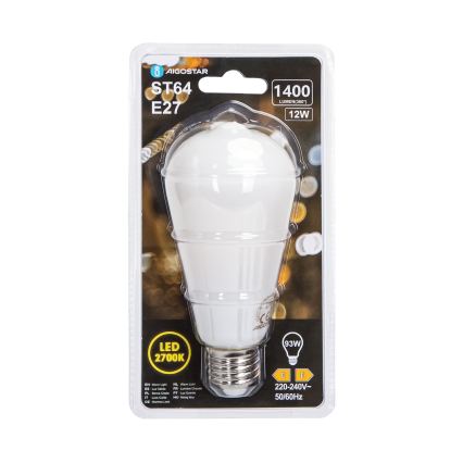 Lampadina LED ST64 E27/12W/230V 320° 2700K - Aigostar