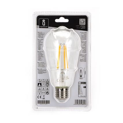 Lampadina LED ST64 E27/8W/230V 2700K - Aigostar