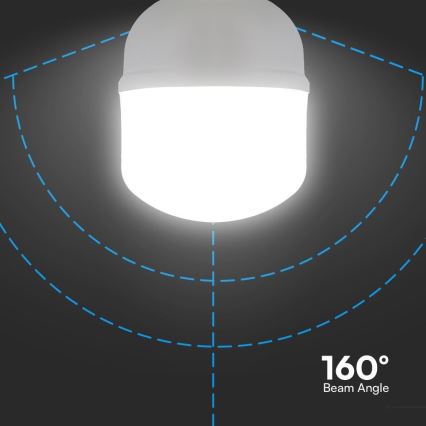 Lampadina LED T120 E27/40W/230V 6500K