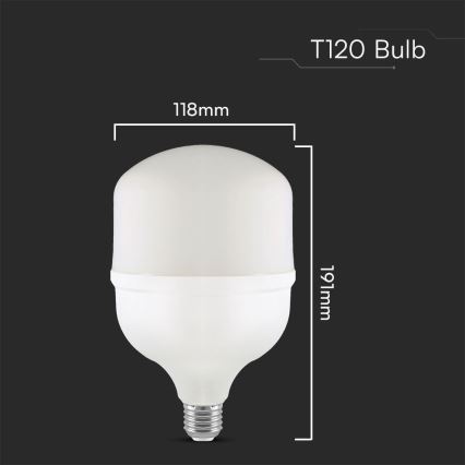 Lampadina LED T120 E27/40W/230V 6500K