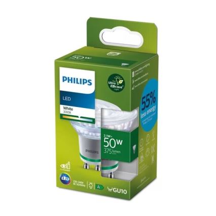 Lampadina LED ULTRAEFFICIENT Philips PAR16 GU10/2,1W/230V 3000K