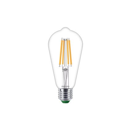 Lampadina LED ULTRAEFFICIENT VINTAGE Philips ST64 E27/4W/230V 2700K