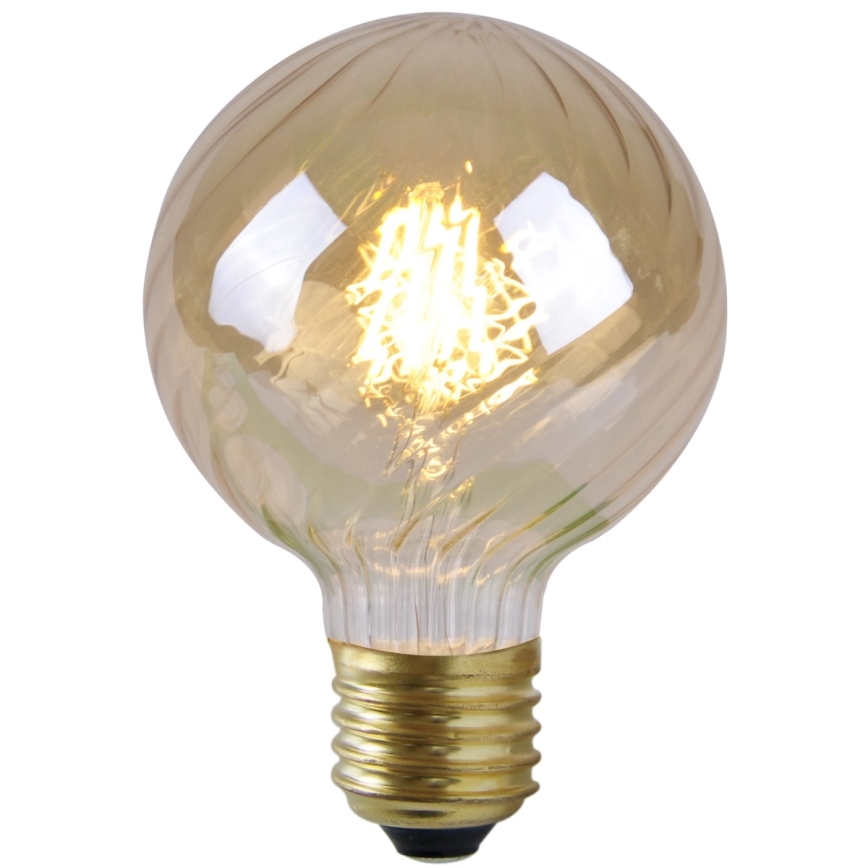 Lampadina LED VINTAGE AMBER G95 E27/4W/230V 2700K