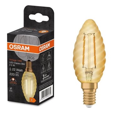 Lampadina LED VINTAGE E27/2,5W/230V 2400K - Osram