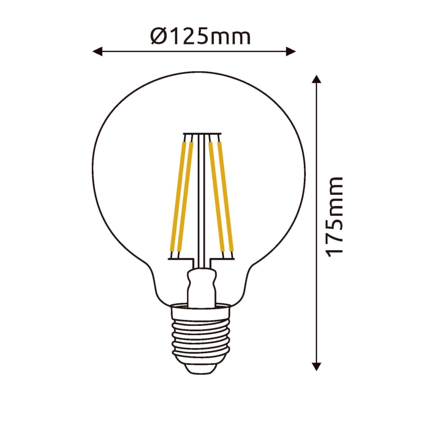 Lampadina LED E27/7W/230V 4000K - Globo