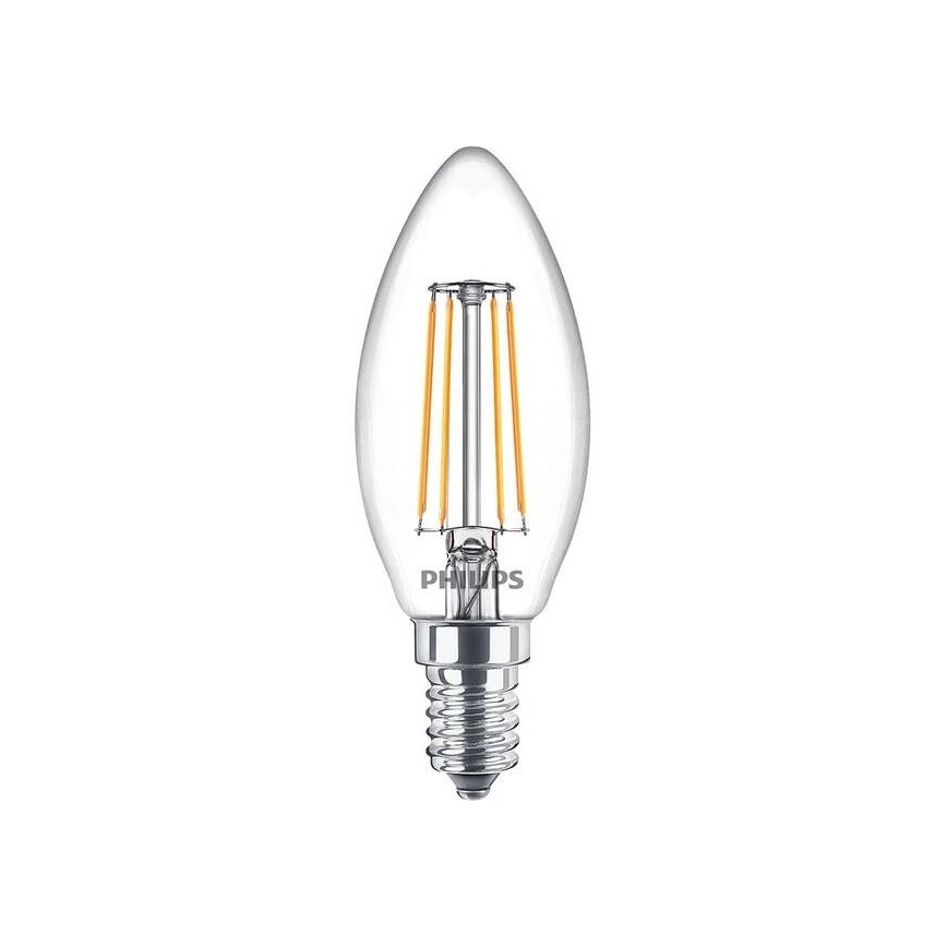 Lampadina LED VINTAGE Philips B35 E14/4,3W/230V 2700K