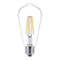 Lampadina LED VINTAGE Philips ST64 E27/7W/230V 2700K
