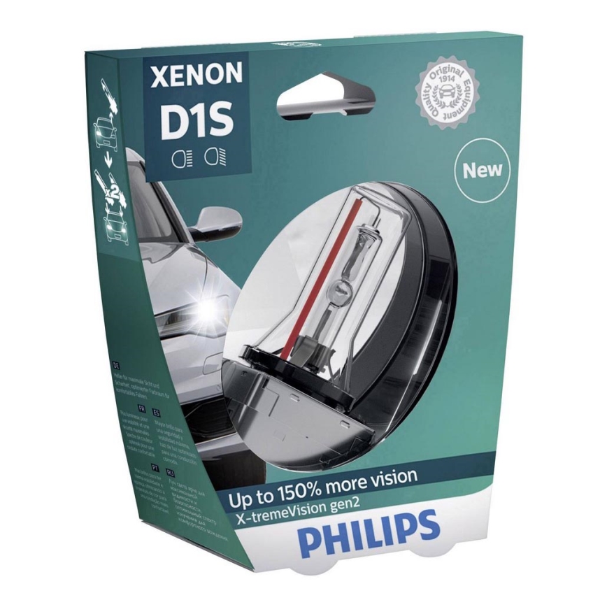 Lampadina per macchina Philips X-TREMEVISION D1S PK32d-2/35W/85V 4800K