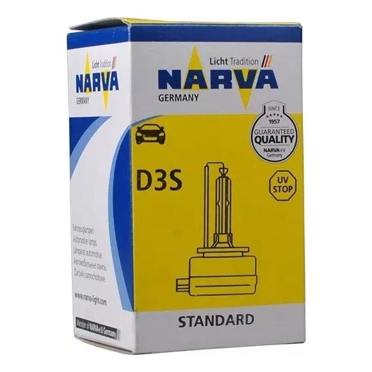 Lampadina Xenon per auto D3S PK32d-5/35W/42V 4300K - Narva 84032NVAC1