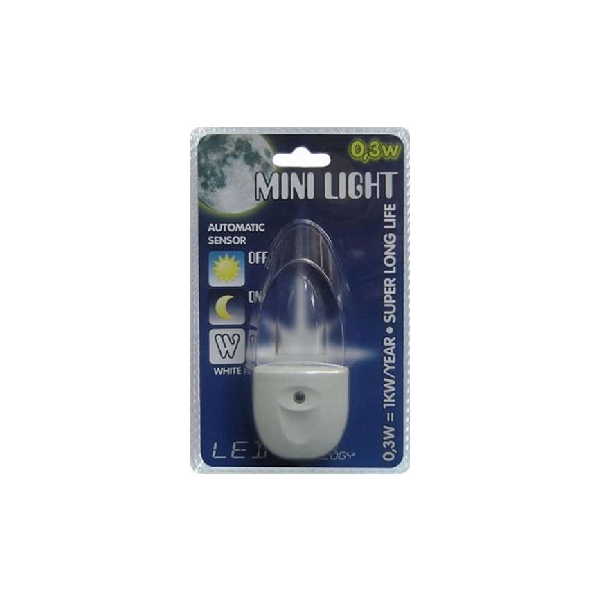 Lampe à brancher MINI-LIGHT (lumière verte)