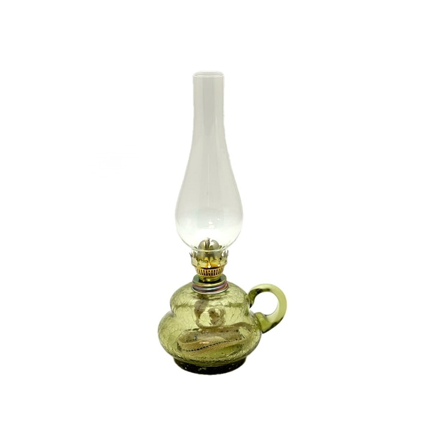 Lampe à huile ANNA 33 cm vert forêt