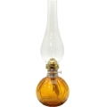 Lampe à huile BASIC 38 cm amber