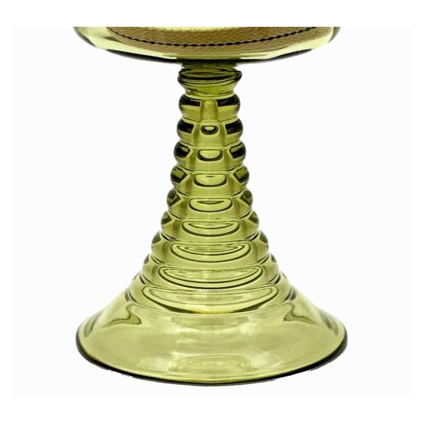 Lampe à huile PETRA 42 cm vert forêt