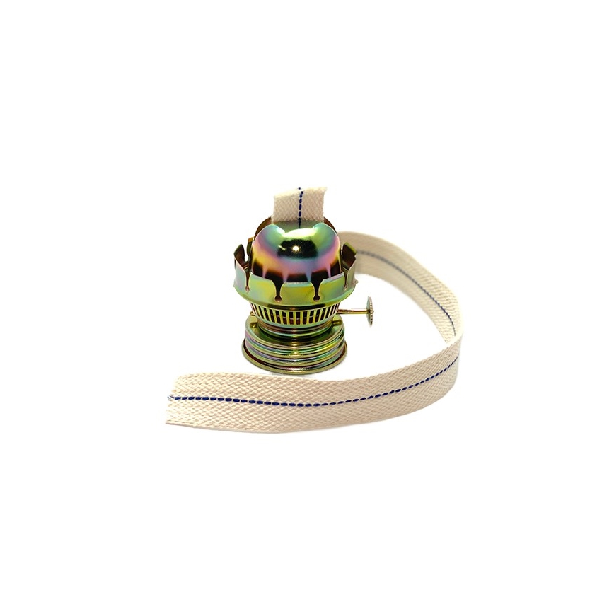 Lampe à pétrole KLÁRA 34 cm, vert forêt